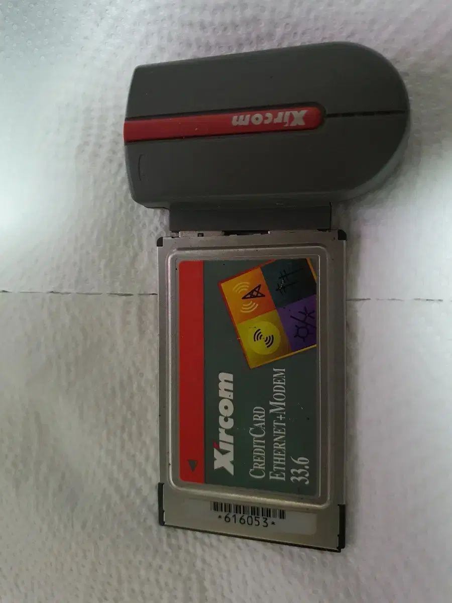 PC박물관용 노트북박물관용 유물. Xircom Pcmcia 랜카드